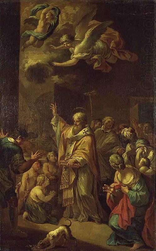 St Nicholas Resuscitates the Children, Bon Boullogne